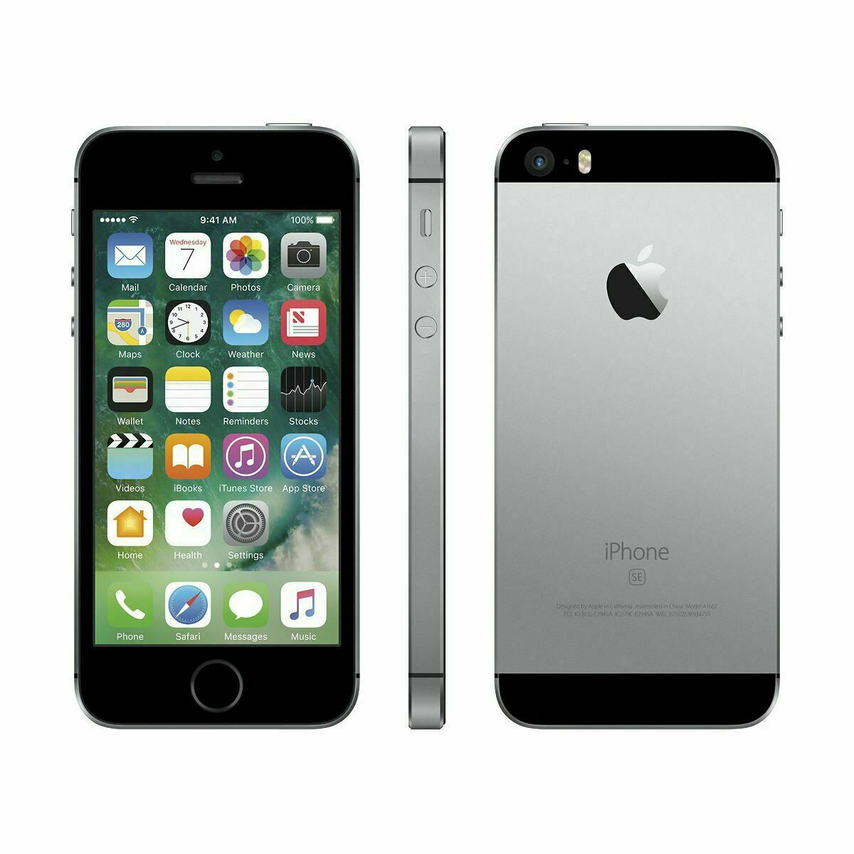 Big Web Sale The Best Online Deals On The Web Apple Iphone Se 128gb Area Grey At T A1662 Cdma Gsm Examined Bundle